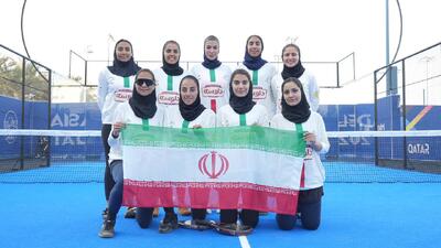صعود تیم‌های ملی پدل ایران به نیمه‌نهایی قهرمانی آسیا