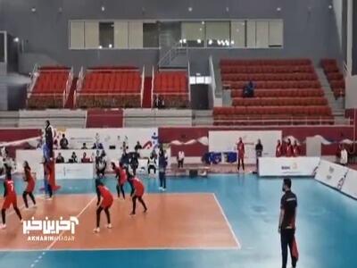 پیروزی دختران والیبال ایران مقابل چین تایپه