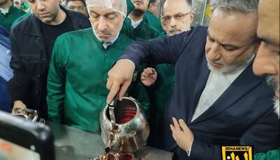 پذیرایی عراقچی از زوار حرم مطهر امام رضا (ع)