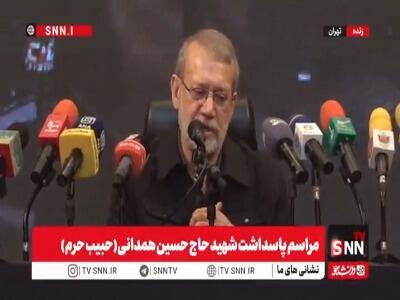 لاریجانی: تروریست‌ها ایران را هدف اصلی خود قرار داده بودند