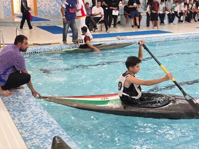  قایقرانان برتر رشته اسلالوم المپیاد استعداد‌های برتر ورزش پسران در عسلویه معرفی شدند