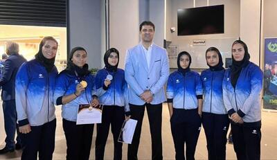  درخشش دختران گیلانی در آب‌های خلیج فارس