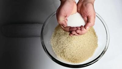  روش طبیعی برای از بین بردن بوی بد برنج هندی / از بوی برنج ایرانی بهتر میشه