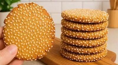  بهترین کلوچه های کنجدی سالم و بدون قند، یک میان وعده ترد برای هر روز !