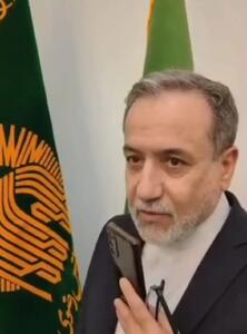  عراقچی با مهدیه اسفندیاری گفتگو کرد+ فیلم
