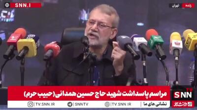 لاریجانی: کاهش برد موشک‌ها یعنی می خواهند مهم ترین سلاح را از ما بگیرند/ شما میپذیرید این کار را کنیم؟