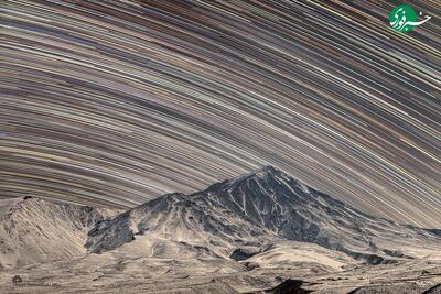  عکس/ نمایی زیبا و خارق‌العاده از دماوند در سرمای زمستان | اقتصاد24