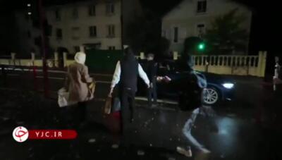  لحظه آزادی مشروط مهدیه اسفندیاری از زندان فرانسه + فیلم