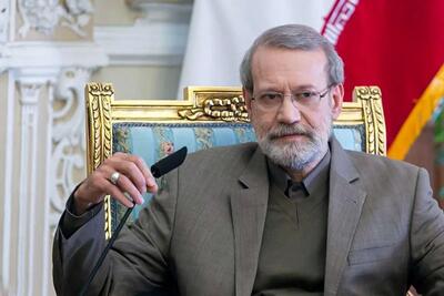 لاریجانی: ادعای غربی‌ها این است که حماس را نابود کردیم؛ پس با چه کسانی معامله کردید؟ با افرادی از کره مریخ؟