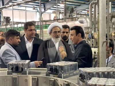  بازدید رئیس سازمان قضایی نیروهای مسلح از واحد‌ تولیدی کوشاب غرب / کوشاب غرب یکی از پنج شرکت تولید نوشیدنی برترکشور