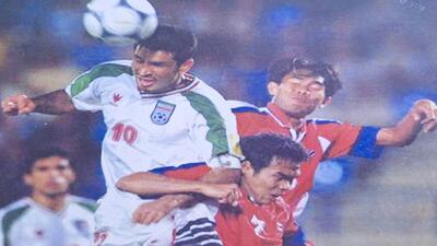 خلاصه بازی ایران 1-1 تایلند (جام ملتهای آسیا - 2000 لبنان)