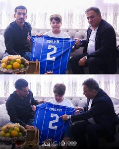 تداوم برنامه‌های فرهنگی استقلال با دیدار از خانواده شهدا