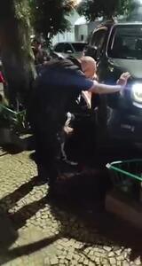  واکنش خیره‌ کننده راننده زن در ریودوژانیرو؛ زیر گرفتن سارقان تا رسیدن پلیس + فیلم