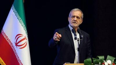  فیلم / پزشکیان: این مدیریت نیست که کلنگ بزنیم و به اتمام نرسد