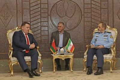  وزیر دفاع: از گسترش همکاری ایران و بلاروس استقبال می‌کنیم