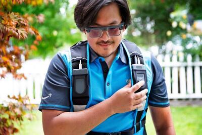  تجهیز پستچی‌های «آمازون» به عینک هوشمند