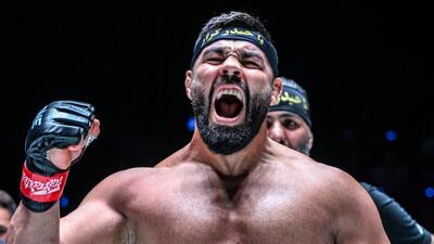  برد امیر علی اکبری مقابل حریف آمریکایی در سازمان ACA