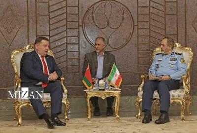وزیر دفاع: از گسترش همکاری دفاعی و صنعتی ایران و بلاروس استقبال می‌کنیم