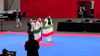  قهرمانی با شکوه تیم پومسه ایران؛ سلام نظامی به افتخار وطن+ فیلم