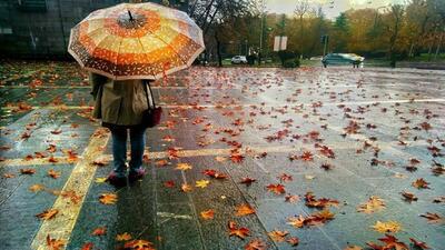  آغاز بارش‌های پاییزی در شمال و شمال‌غرب کشور