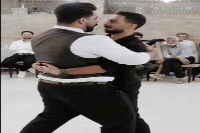  آواز شاد؛ موقع رقص تانگو دوماد رفت سمت زنونه پسرا تو مردونه شبیه سازی کردن یعنی عالیه