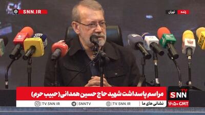 لاریجانی: نشست شرم‌الشیخ در سطح ایران نبود / کاهش برد موشک‌ها یعنی تضعیف دفاع کشور + فیلم