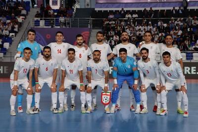  ایران در گروه مرگ مسابقات فوتسال در ریاض