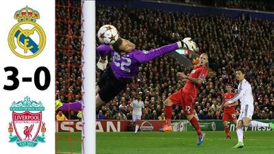 در شب بریس بنزما و تک گل دیدنی رونالدو؛ پیروزی 3-0 رئال مادرید مقابل لیورپول در آنفیلد (2014/10/23)