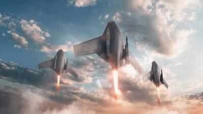  جنگنده بدون سرنشین X-BAT با برد ۳۷۰۰ کیلومتر معرفی شد + ویدیو