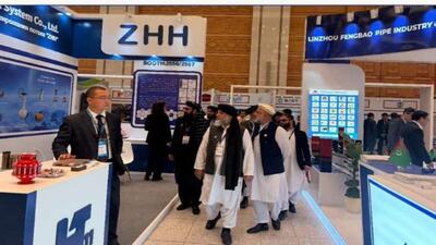  حضور سرپرست صنعت و تجارت طالبان در نمایشگاه نفت و گاز ترکمنستان و تأکید بر توسعه همکاری‌های انرژی