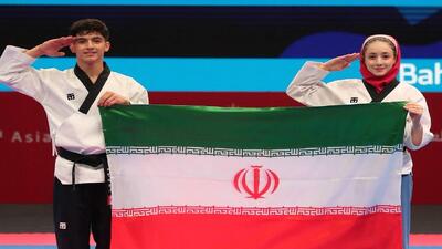 تیم میکس پومسه ایران طلایی شد + تصاویر