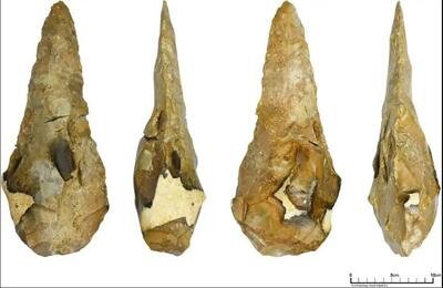  تبرهای دستی غول‌پیکر ۳۰۰ هزار ساله در اسپانیا کشف شدند
