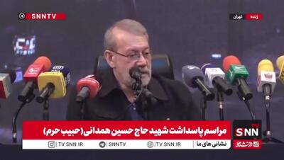  لاریجانی: شرم‌الشیخ در تراز ایران نبود