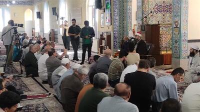  برگزاری محفل قرآنی با حضور قاری برجسته مصری در سنندج