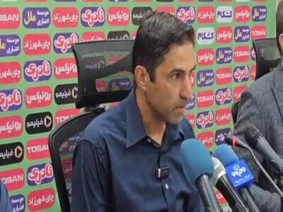  هاشمیان: امروز بازی خوبی بود نه فقط از طرف ما بلکه از طرف تیم ذوب‌آهن، یک بازی پاک بدون وقت تلف کردن از سوی ذوب‌آهن دیدیم