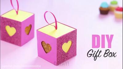  جادوی تا شدن، باکس هدیه‌ای از دل مقوا!