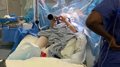  زنی در حین جراحی مغز، کلارینت نواخت!