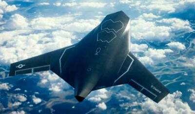  «X-BAT»؛ پهپادی که با سرعت جت F-۱۶ می‌تازد!