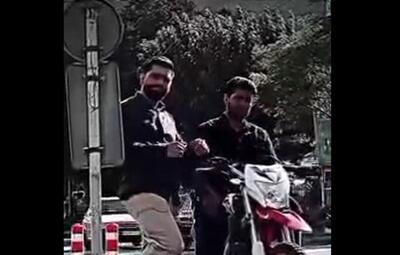 تله ماموران کلانتری با لباس شخصی برای سارقان موبایل