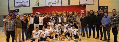  قهرمانی تیم کان‌پژوهان کاشان در لیگ برتر فوتسال زیر ۱۸ سال کشور