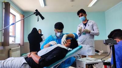  کاروان جهادگران سلامت در طارم استان قزوین اردو زد