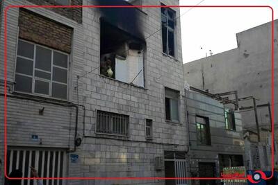 انفجار در یک ساختمان مسکونی در خیابان پیروزی