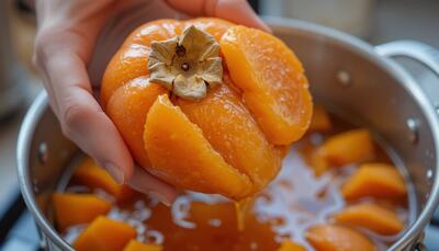  طرز تهیه شیره خرمالو خانگی خوشمزه ،خوشرنگ ولعاب ،جذاب،یه طعم جادویی ومتفاوت