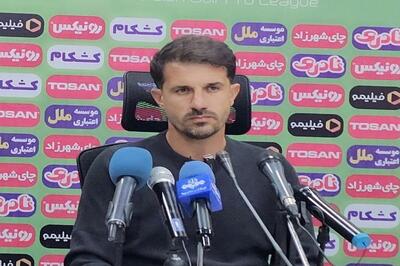 حدادی‌فر: مستحق شکست برابر پرسپولیس نبودیم