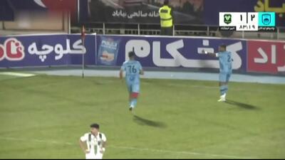  گل دوم چادرملو به خیبر + ویدئو