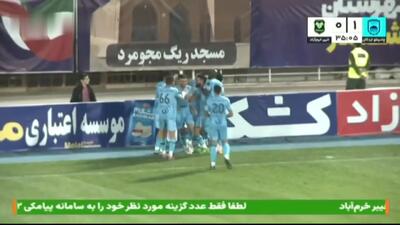 گل اول چادرملو به خیبر + ویدئو