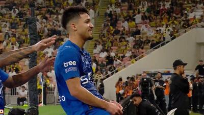 گل دوم الهلال به الاتحاد (مارکوس لئوناردو)