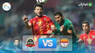 خلاصه بازی فولاد 0-1 شمس آذر قزوین
