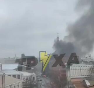  حملات روسیه و شیرجه پهپاد شاهد روسی + فیلم