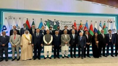  فیلم/ اجلاس منطقه‌ای وزیران حمل و نقل در پاکستان  به کار خود پایان داد